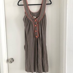 Akiko sleeveless midi dress multicolor size m